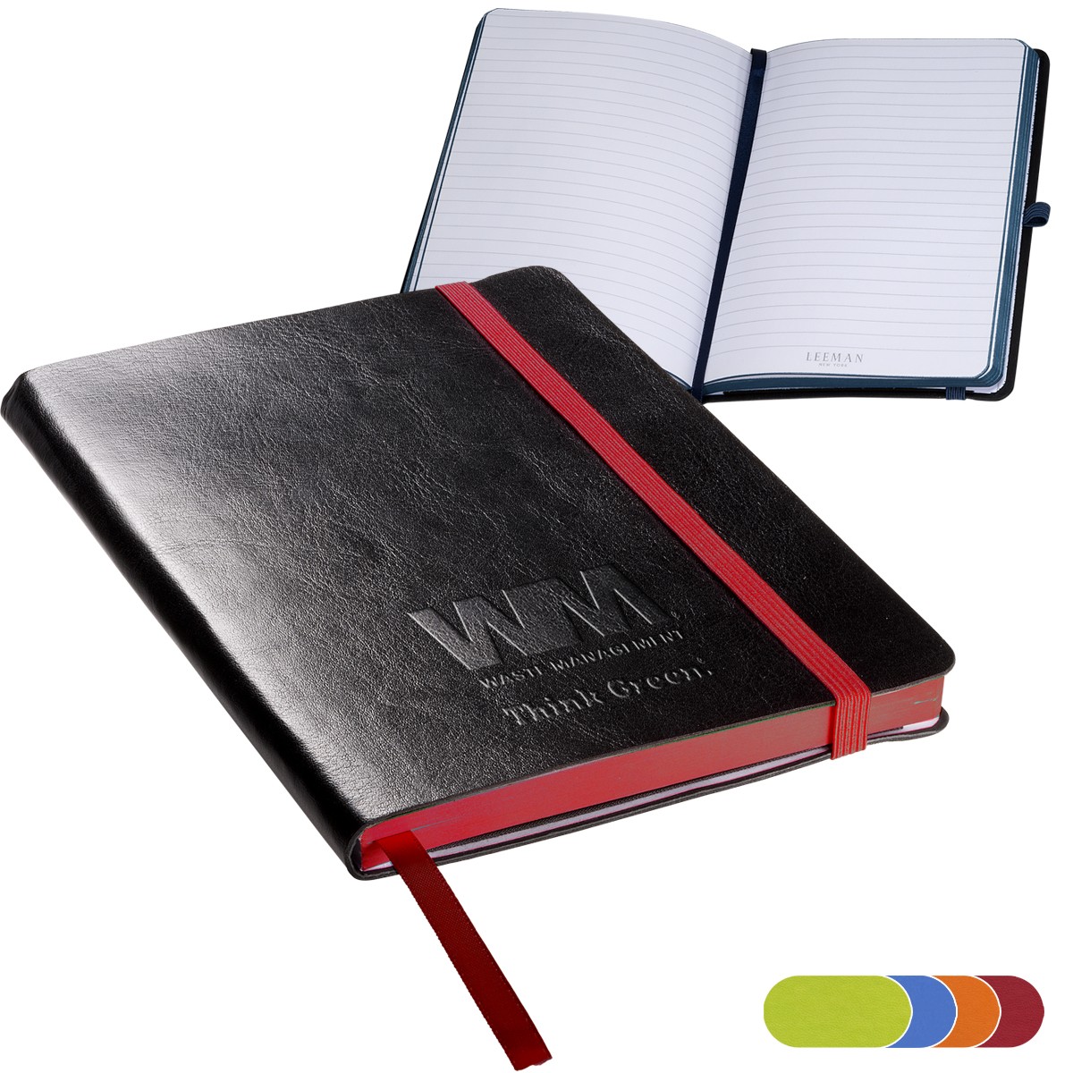 Venezia™ Contrasting Stripe Journal 5" W x 7" H x 0.5" D